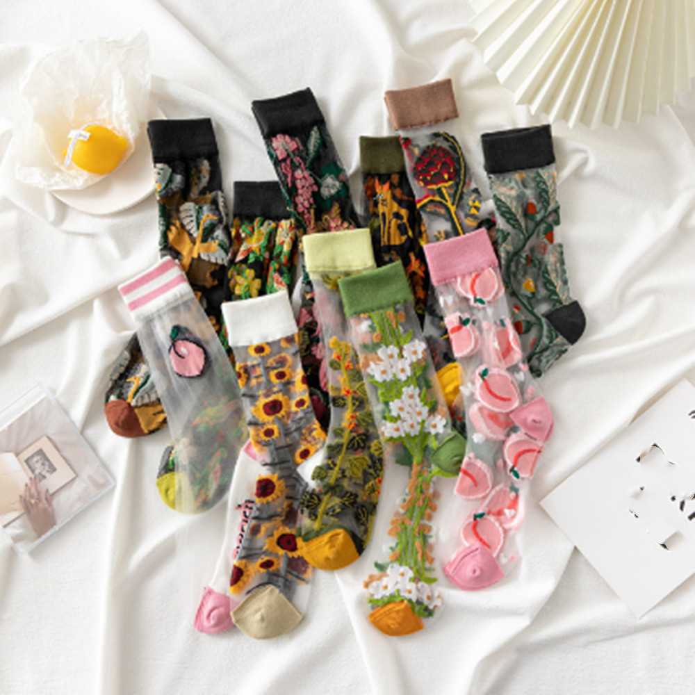 Woman Lace flower short sock t - огляд і ціна Invisibility Sock Loafer