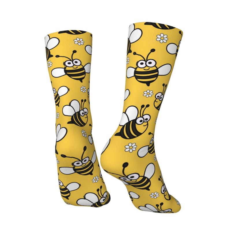 Custom Cute Little Bees Men's  - огляд і ціна Dress Sock Men