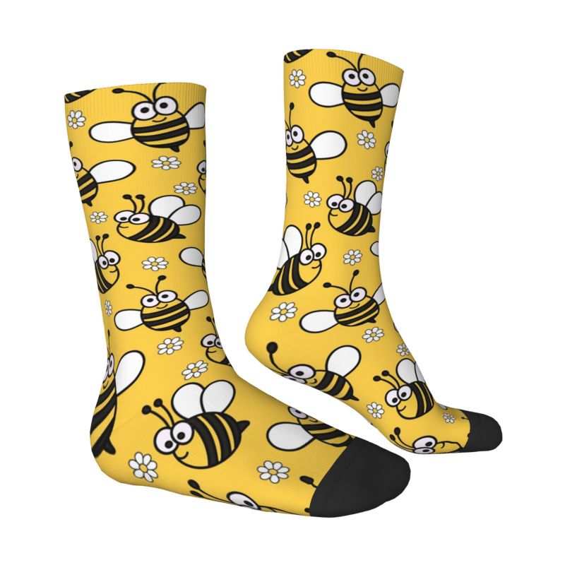 Custom Cute Little Bees Men's  - огляд і ціна Dress Sock Men