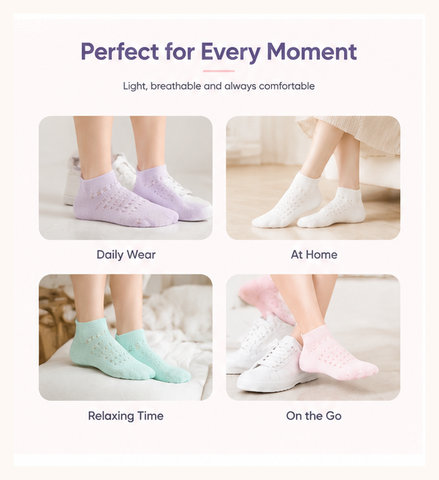 Women's Breathable Ankle Socks - огляд і ціна Invisibility Sock Loafer