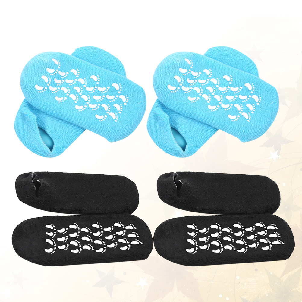 2Pairs Women Foot Spa Moisturi - огляд і ціна Invisibility Sock Loafer