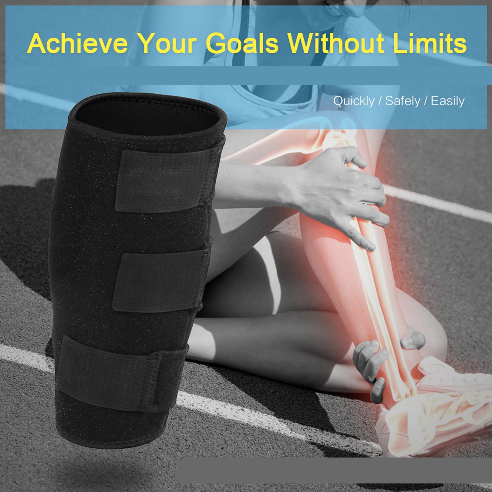 Adjustable Calf Support Calf C - огляд і ціна Compression Sleeve Calf