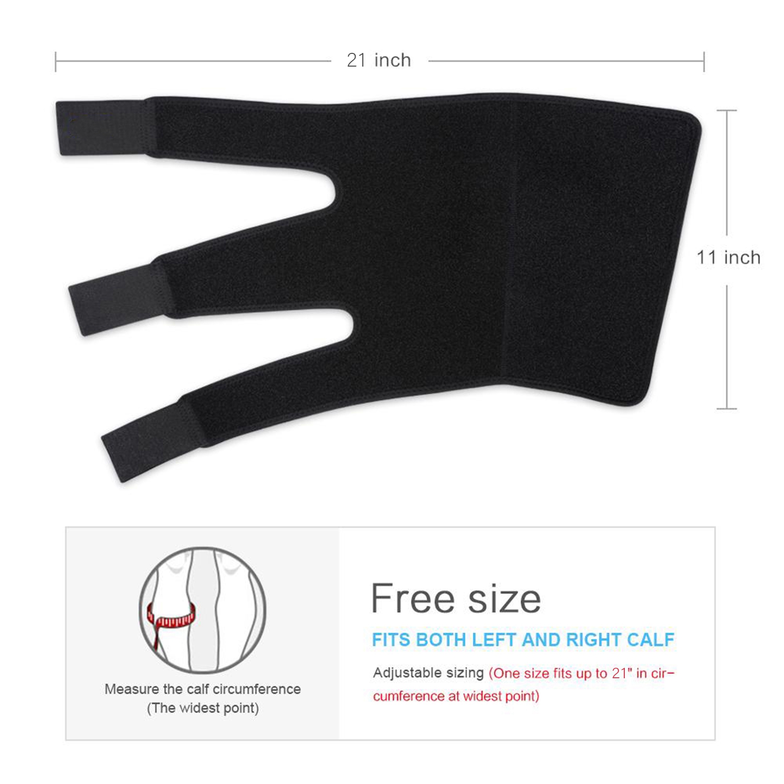 Adjustable Calf Support Calf C - огляд і ціна Compression Sleeve Calf
