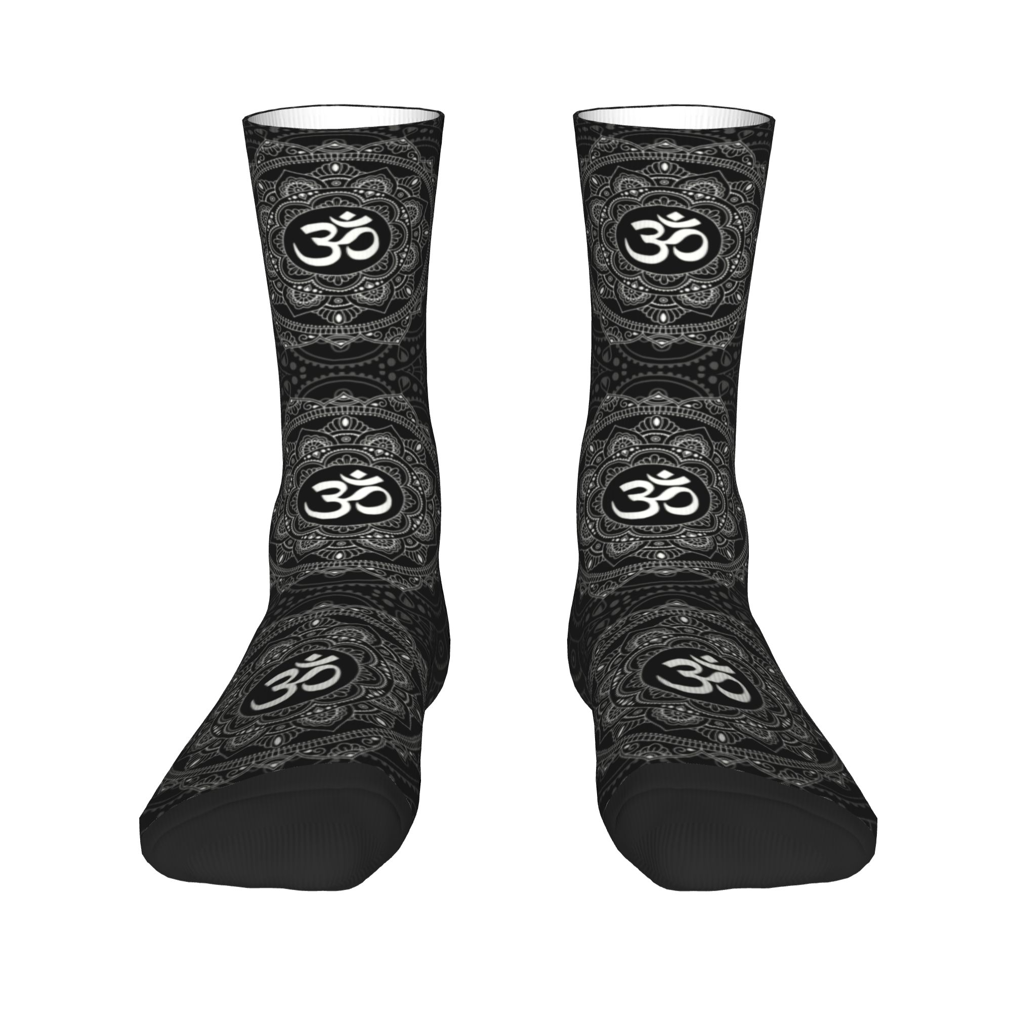 Custom Om Mandala Dress Socks  - огляд і ціна Dress Sock Men