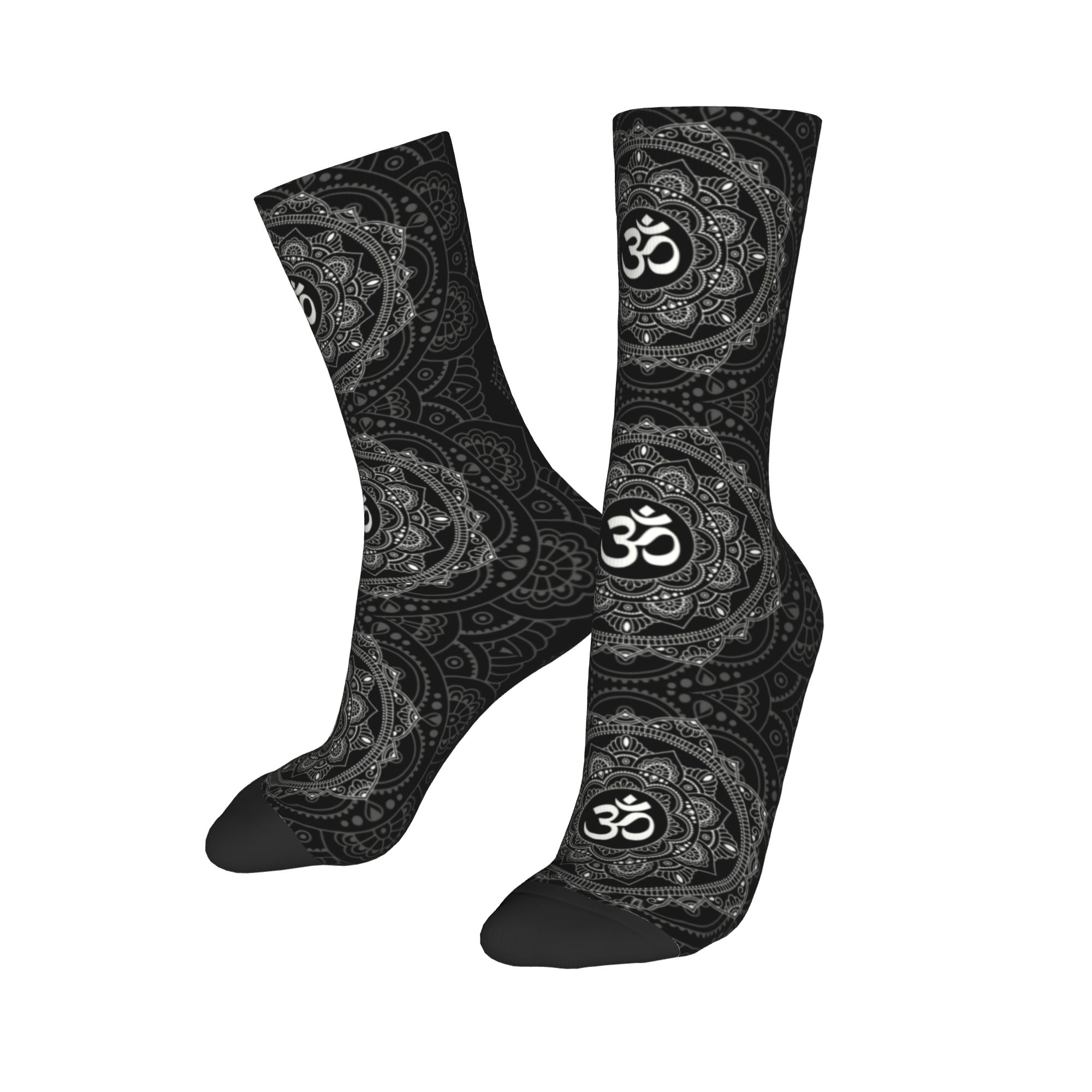 Custom Om Mandala Dress Socks  - огляд і ціна Dress Sock Men