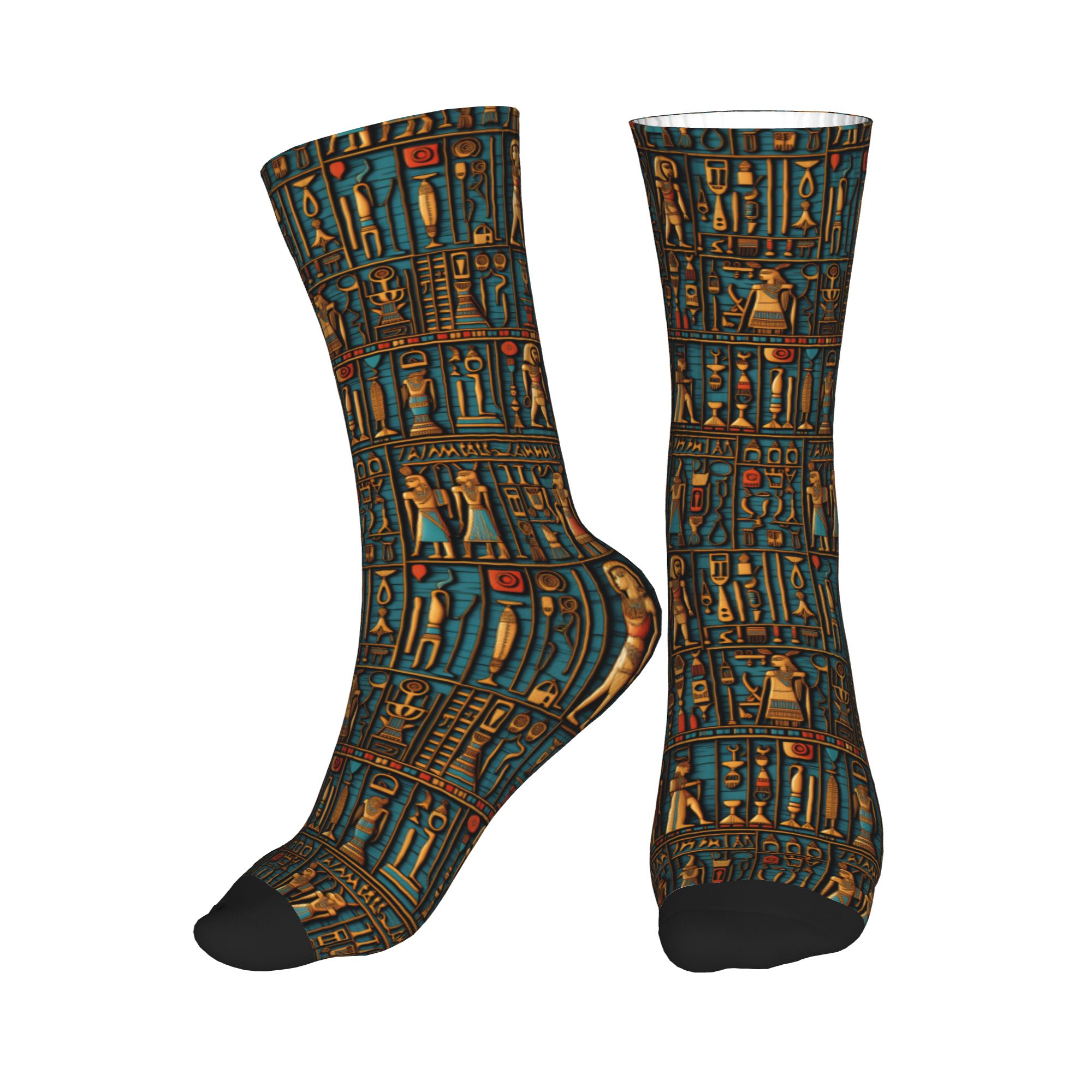 Cool Men's Egyptian Hieroglyph - огляд і ціна Dress Sock Men