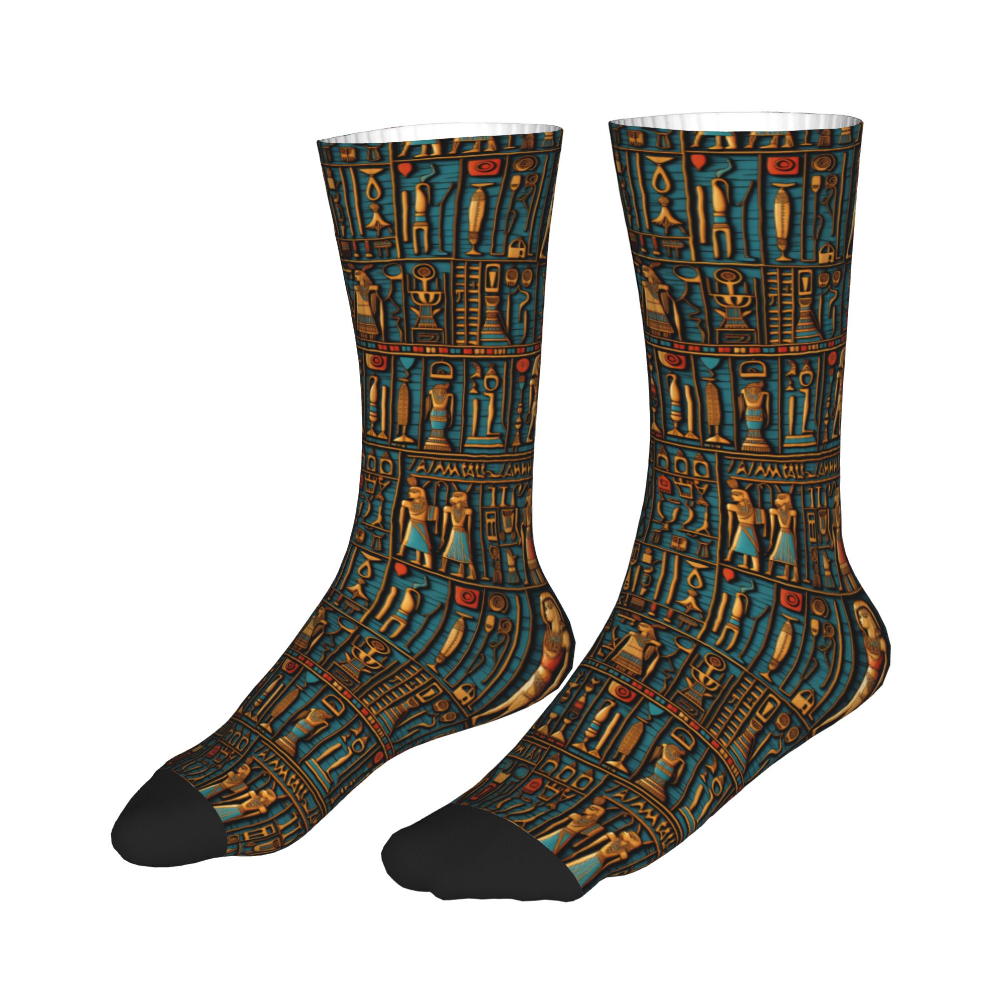 Cool Men's Egyptian Hieroglyph - огляд і ціна Dress Sock Men